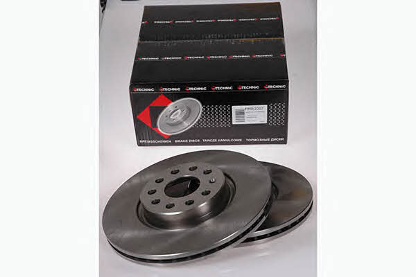 Protechnic PRD2307 Front brake disc ventilated PRD2307