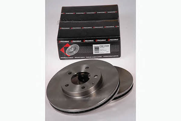 Protechnic PRD2336 Front brake disc ventilated PRD2336