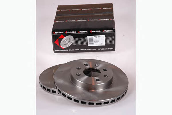 Protechnic PRD2354 Front brake disc ventilated PRD2354