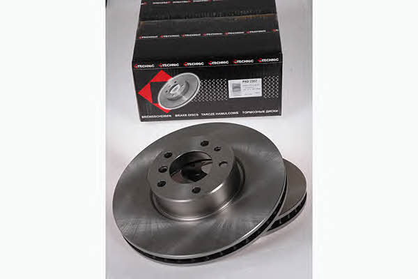 Protechnic PRD2367 Front brake disc ventilated PRD2367