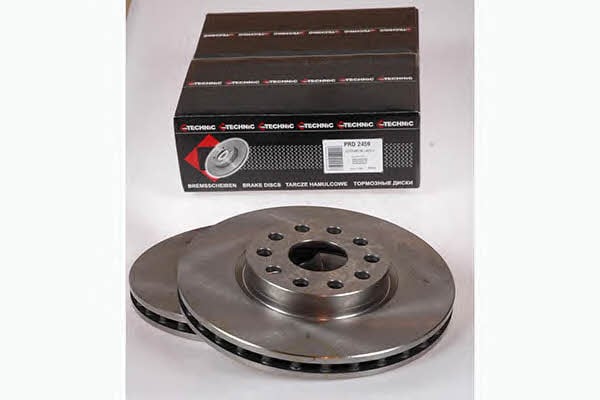 Protechnic PRD2459 Front brake disc ventilated PRD2459