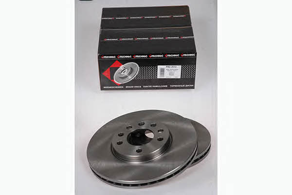 Protechnic PRD2513 Front brake disc ventilated PRD2513