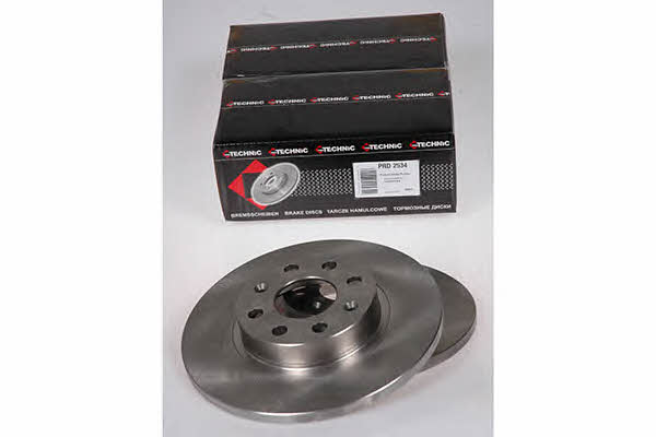 Protechnic PRD2534 Unventilated front brake disc PRD2534