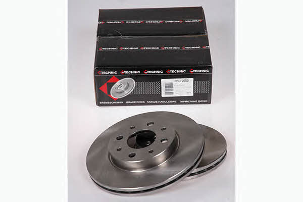 Protechnic PRD2650 Front brake disc ventilated PRD2650