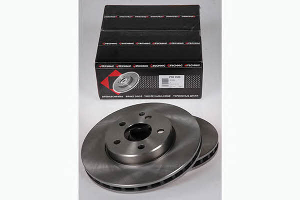 Protechnic PRD2680 Front brake disc ventilated PRD2680