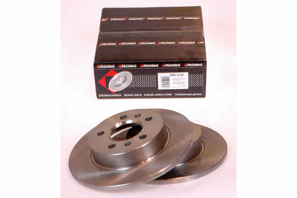 Protechnic PRD5130 Rear brake disc, non-ventilated PRD5130