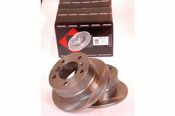 Protechnic PRD5132 Rear brake disc, non-ventilated PRD5132