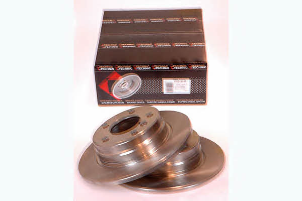 Protechnic PRD5141 Rear brake disc, non-ventilated PRD5141