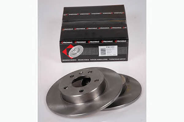 Protechnic PRD5151 Rear brake disc, non-ventilated PRD5151