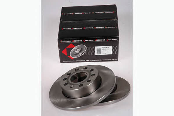 Protechnic PRD5201 Rear brake disc, non-ventilated PRD5201