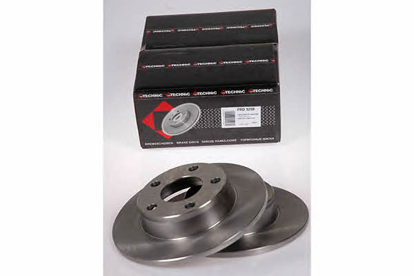 Protechnic PRD5208 Rear brake disc, non-ventilated PRD5208