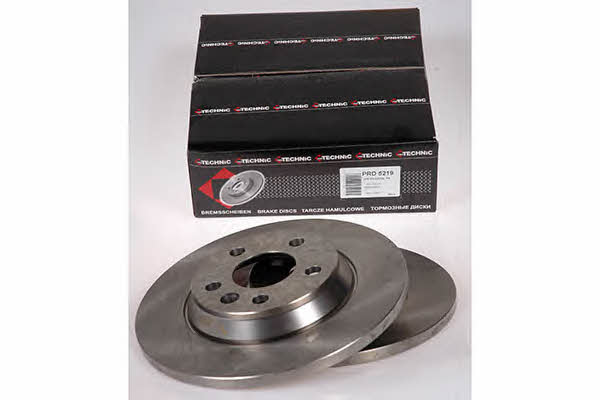 Protechnic PRD5219 Rear brake disc, non-ventilated PRD5219