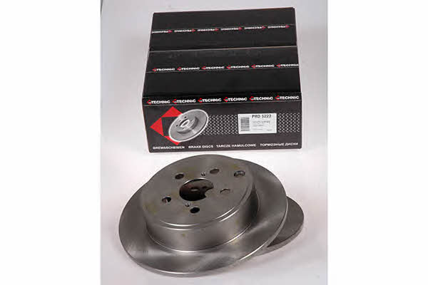Protechnic PRD5223 Rear brake disc, non-ventilated PRD5223