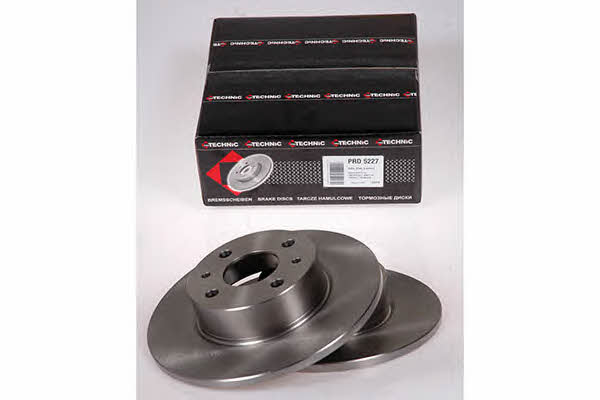 Protechnic PRD5227 Rear brake disc, non-ventilated PRD5227