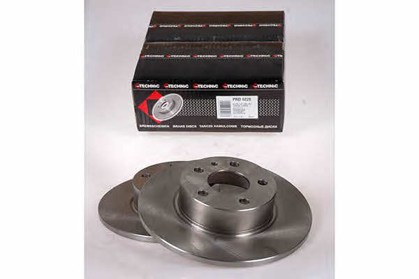Protechnic PRD5228 Rear brake disc, non-ventilated PRD5228