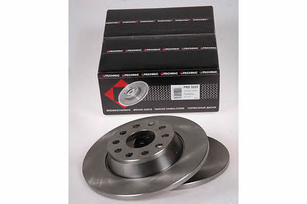 Protechnic PRD5237 Rear brake disc, non-ventilated PRD5237