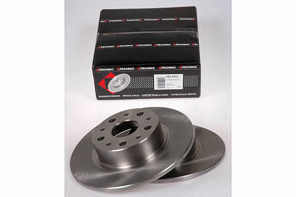 Protechnic PRD5243 Rear brake disc, non-ventilated PRD5243