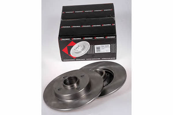 Protechnic PRD5258 Rear brake disc, non-ventilated PRD5258
