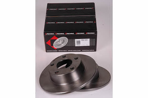 Protechnic PRD5263 Rear brake disc, non-ventilated PRD5263