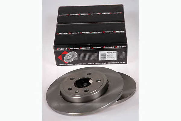 Protechnic PRD5269 Rear brake disc, non-ventilated PRD5269