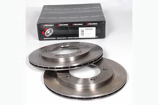 Protechnic PRD2298 Front brake disc ventilated PRD2298