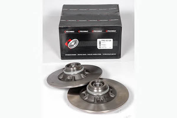 Protechnic PRD5313B Rear brake disc, non-ventilated PRD5313B