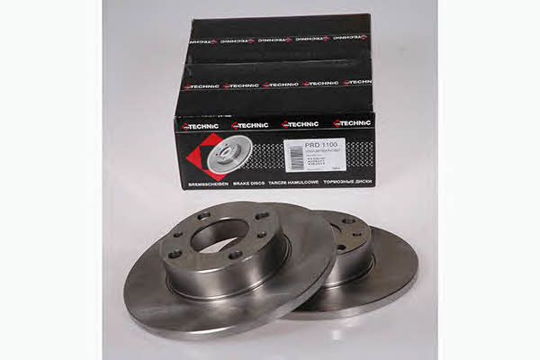 Protechnic PRD1100 Unventilated front brake disc PRD1100