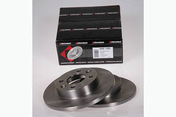 Protechnic PRD1105 Unventilated front brake disc PRD1105