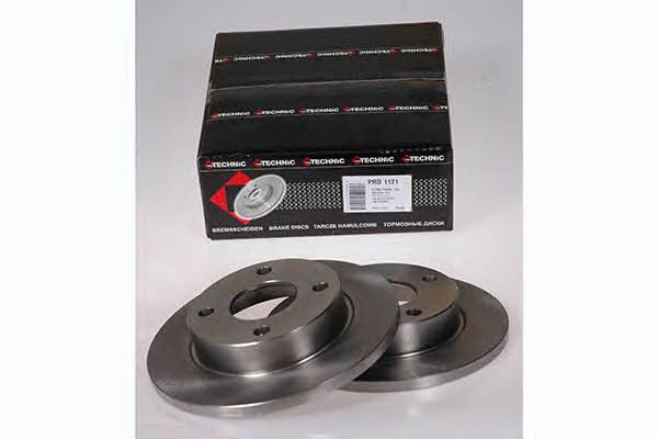Protechnic PRD1121 Unventilated front brake disc PRD1121