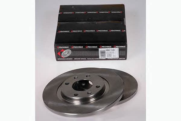 Protechnic PRD1123 Unventilated front brake disc PRD1123