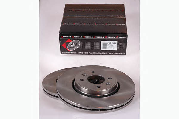 Protechnic PRD2129 Front brake disc ventilated PRD2129