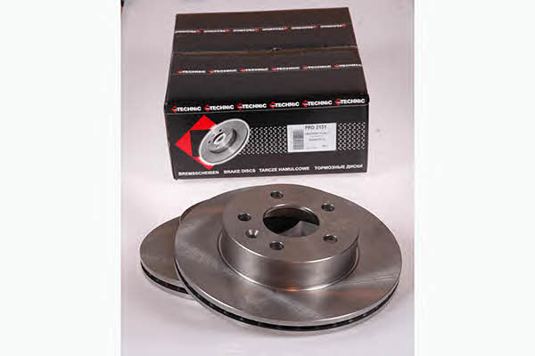 Protechnic PRD2151 Front brake disc ventilated PRD2151