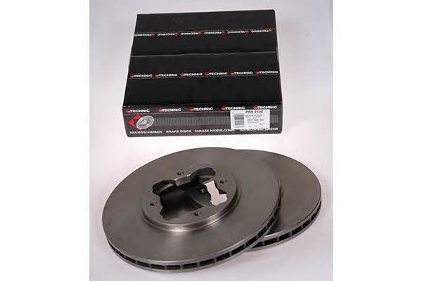 Protechnic PRD2198 Front brake disc ventilated PRD2198