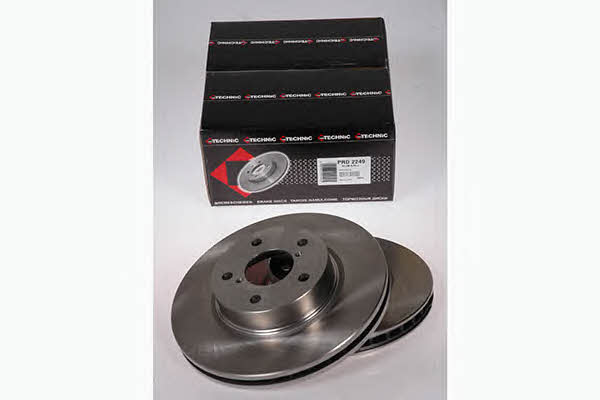 Protechnic PRD2249 Front brake disc ventilated PRD2249