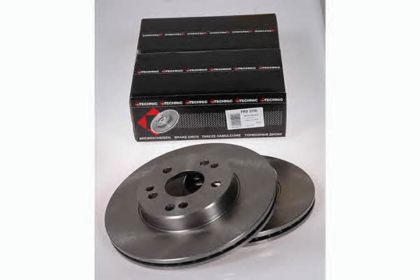 Protechnic PRD2256 Front brake disc ventilated PRD2256