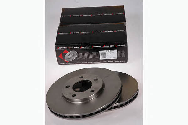 Protechnic PRD2260 Front brake disc ventilated PRD2260