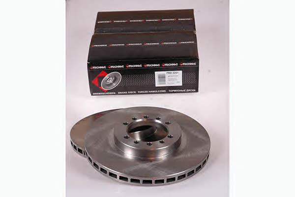 Protechnic PRD2261 Front brake disc ventilated PRD2261