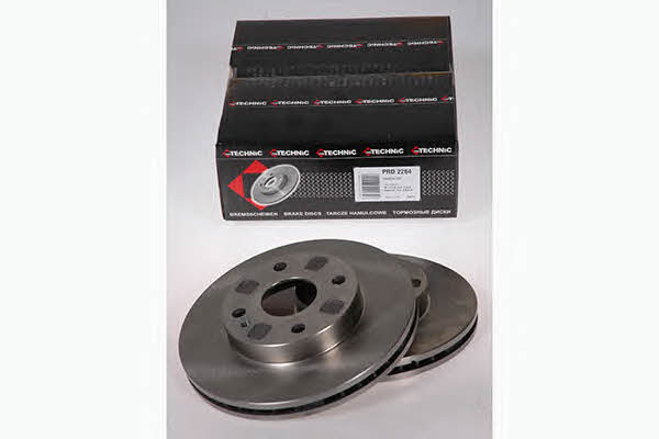 Protechnic PRD2264 Front brake disc ventilated PRD2264