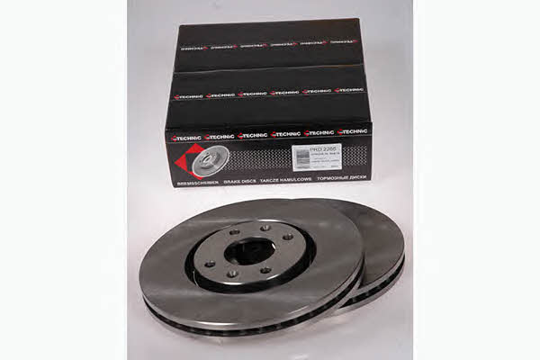 Protechnic PRD2266 Front brake disc ventilated PRD2266