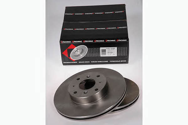 Protechnic PRD2268 Front brake disc ventilated PRD2268