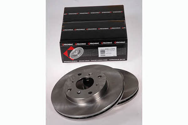 Protechnic PRD2375 Front brake disc ventilated PRD2375