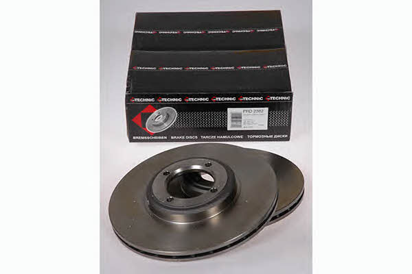 Protechnic PRD2382 Front brake disc ventilated PRD2382