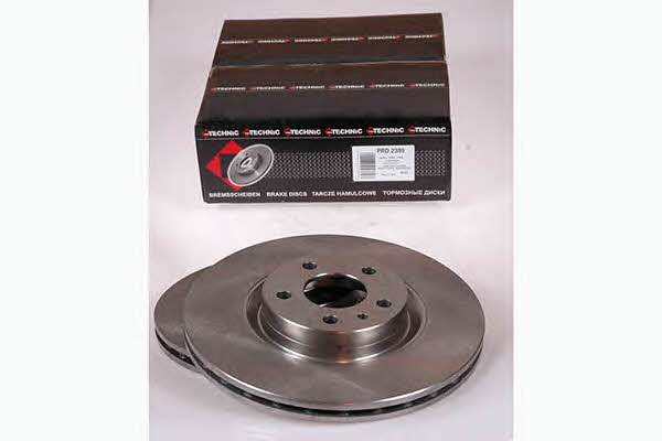 Protechnic PRD2389 Front brake disc ventilated PRD2389