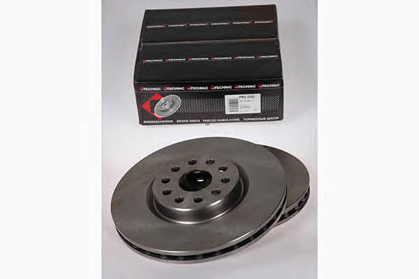 Protechnic PRD2393 Front brake disc ventilated PRD2393
