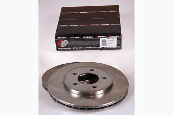 Protechnic PRD2426 Front brake disc ventilated PRD2426