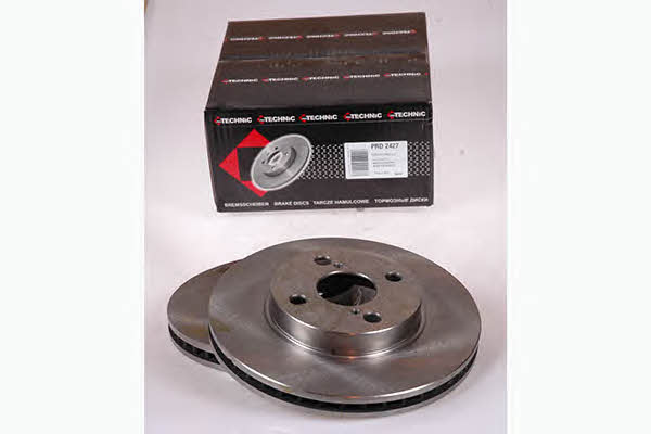Protechnic PRD2427 Front brake disc ventilated PRD2427