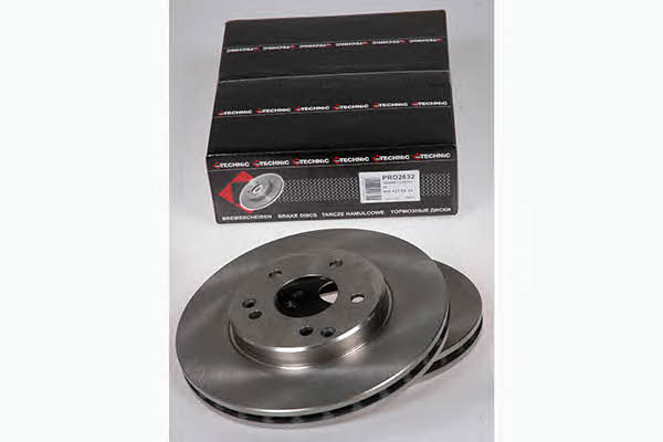 Protechnic PRD2632 Front brake disc ventilated PRD2632