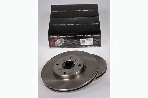 Protechnic PRD2637 Front brake disc ventilated PRD2637