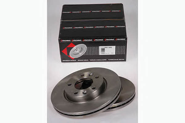 Protechnic PRD2683 Front brake disc ventilated PRD2683