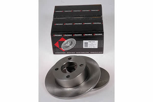 Protechnic PRD5101 Rear brake disc, non-ventilated PRD5101